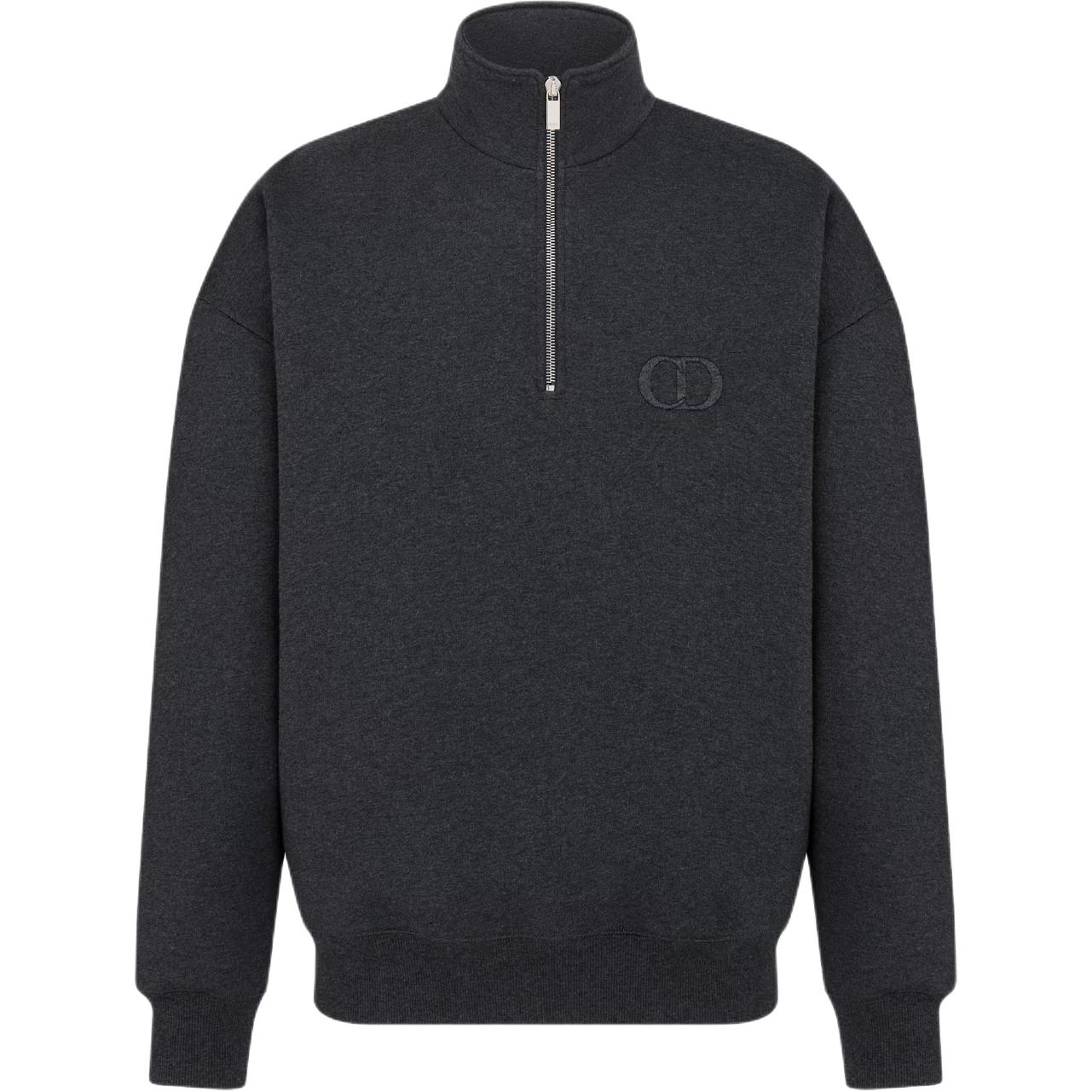 

Толстовка мужская темно-серая DIOR, темно-серый