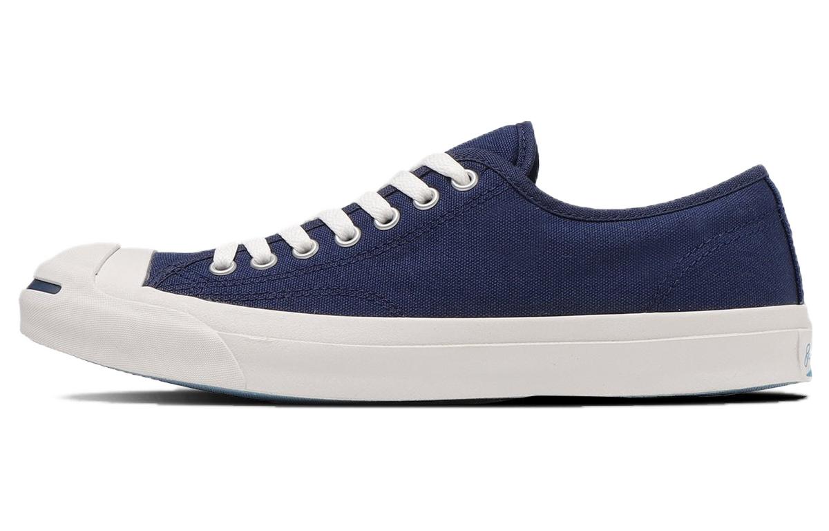 

Туфли Jack Purcell Canvas унисекс с низким верхом синего цвета Converse