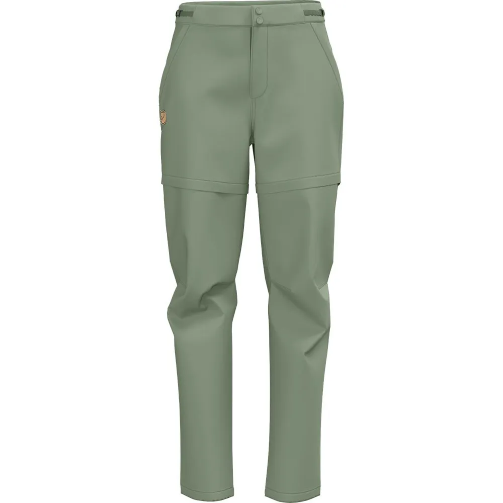 

Брюки Fjällräven Abisko Hike Zip-Off, зеленый