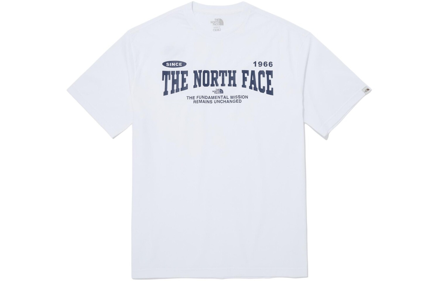 

Коллекция одежды Футболка унисекс белая The North Face, белый