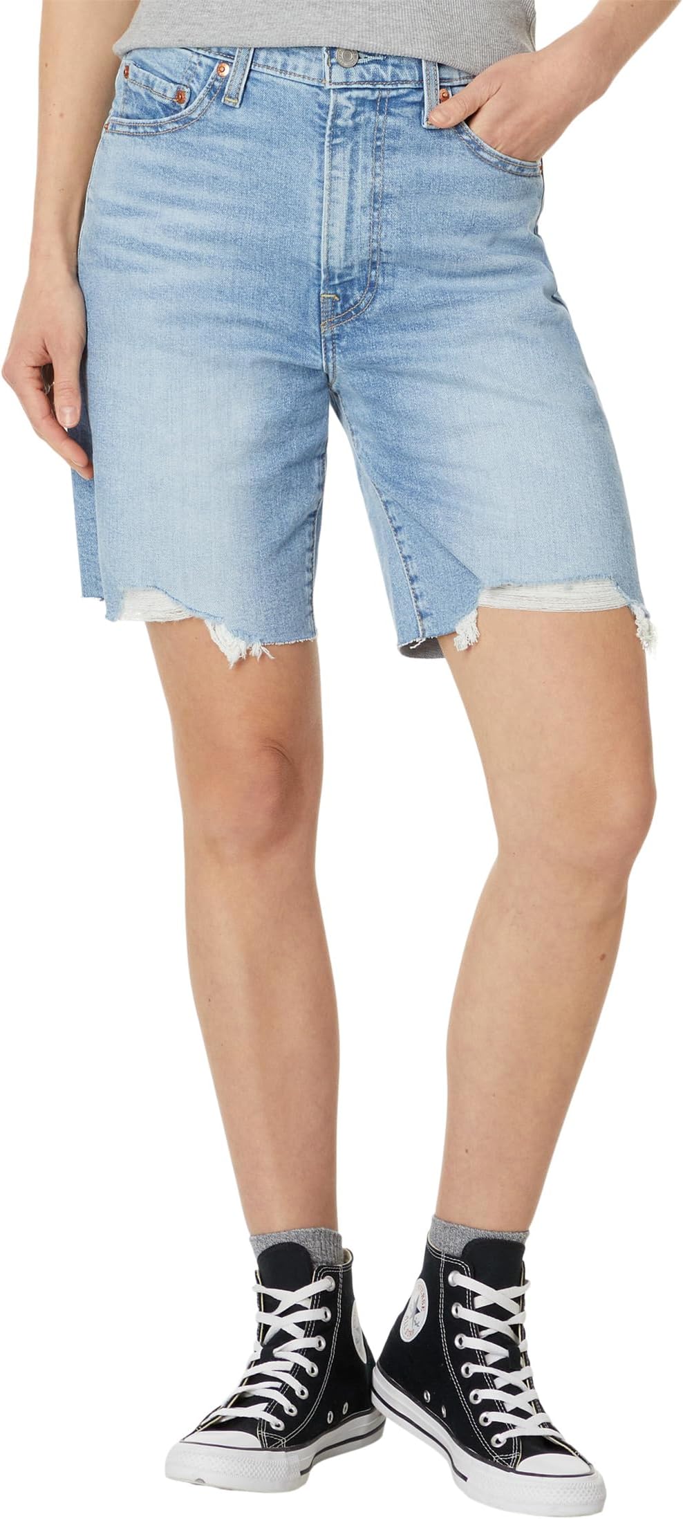 

Шорты Levi's Premium Ribcage Bermuda Short, цвет Bubble Burst