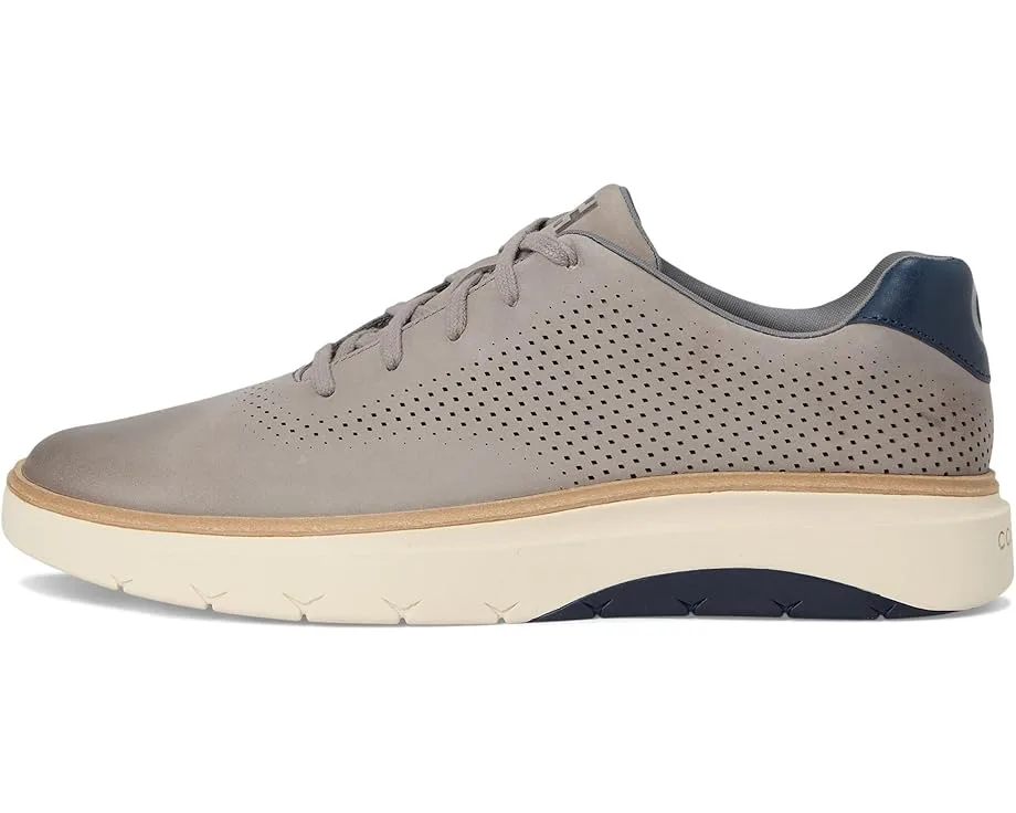 Кроссовки Cole Haan Grandpro Featherarc Laser Sneakers, Ironstone Nubuck/Silver Birch/Navy Blazer — фото 4