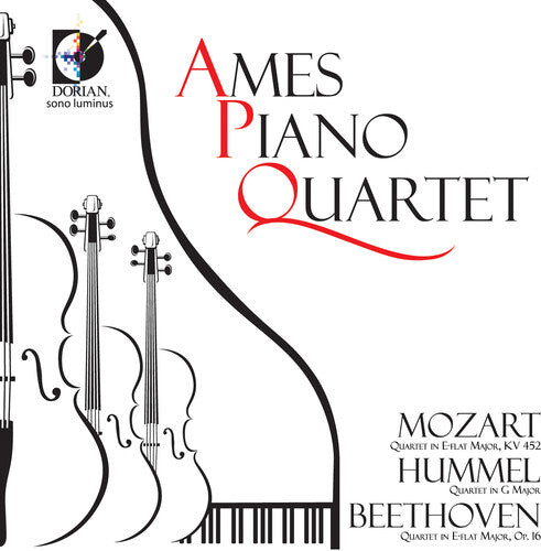 

CD диск Ames Piano Quartet / Mozart / Hummel / Beethoven: Ames Piano Quartet Play Mozart Hummel Beethoven