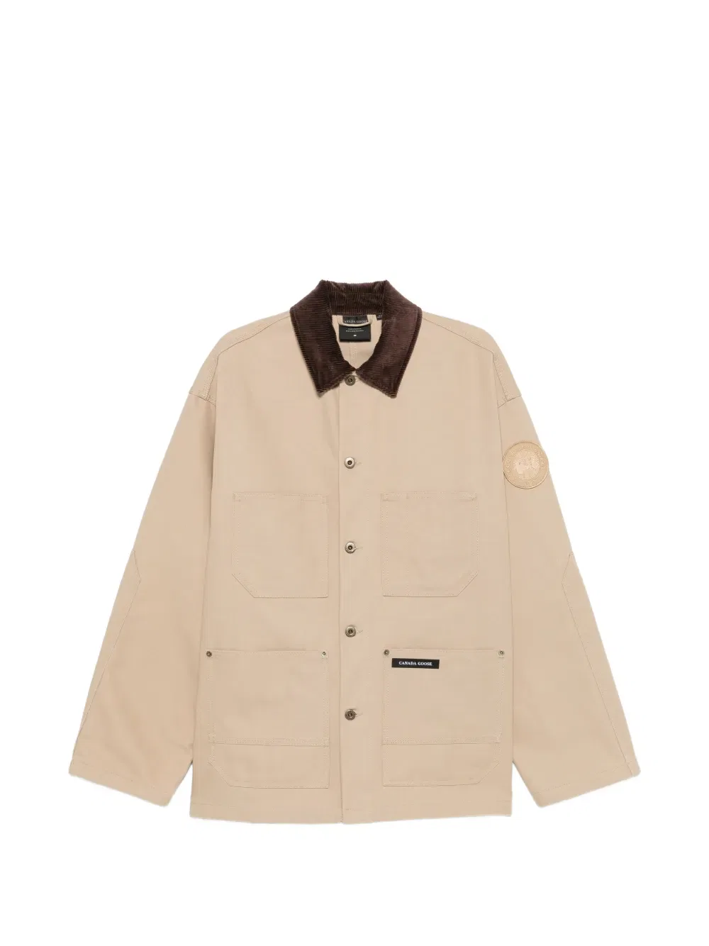 Куртка Beaumont с вельветовым воротником Canada Goose, нейтральный