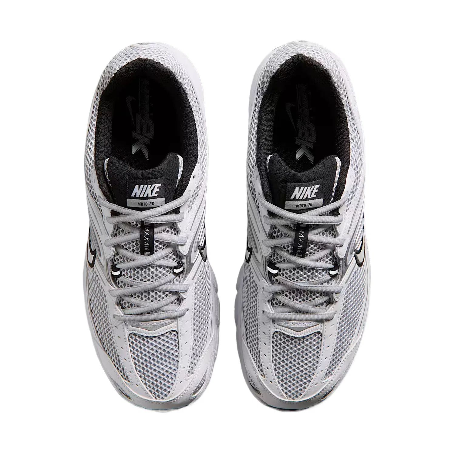 Кроссовки для тренировок Nike Air Max Moto 2K Low White/Black/Wolf Gray/Metallic Silver — фото 4