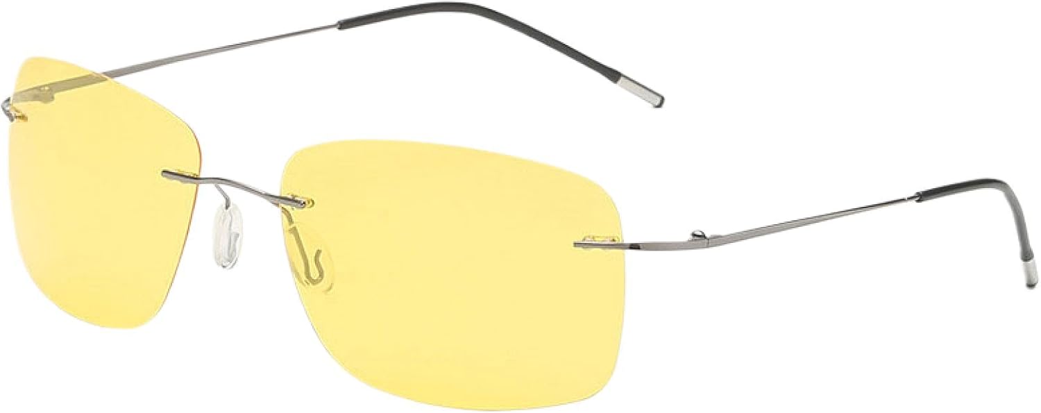 

Солнцезащитные очки с защитой от УФ-излучения UV400 | Легкая оправа | Для женщин и мужчин | Для занятий спортом на открытом воздухе и вождения DSVIGF, C4 Night Vision Lens