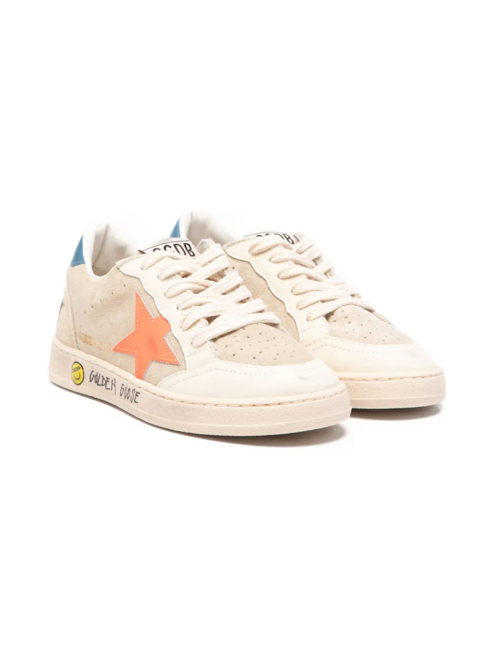 

Кеды Ball Star New Golden Goose Kids, нейтральный