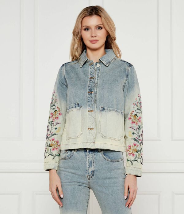 

Джинсовая куртка chaq_houston Regular fit Desigual, синий