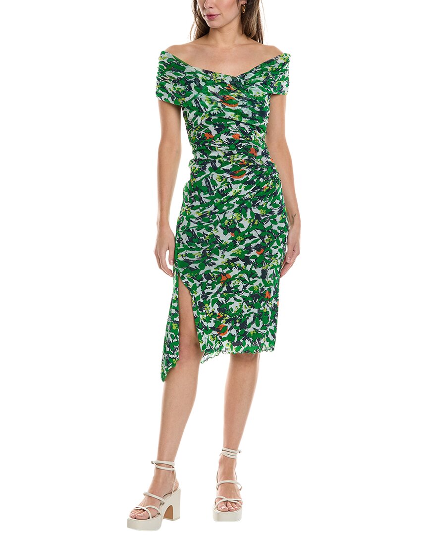 

Платье Дианы фон Фюрстенберг Ловиния Diane von Furstenberg, белый