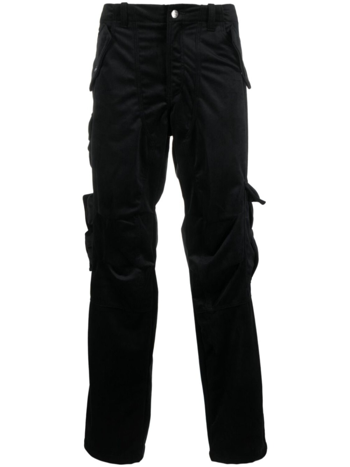 

RHUDE straight-leg cargo trousers, черный
