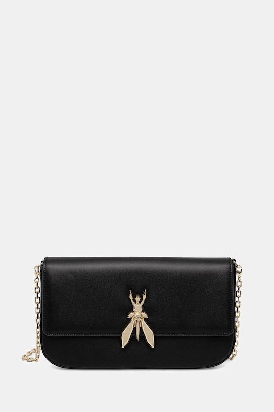 

Кожаная сумка Patrizia Pepe, черный