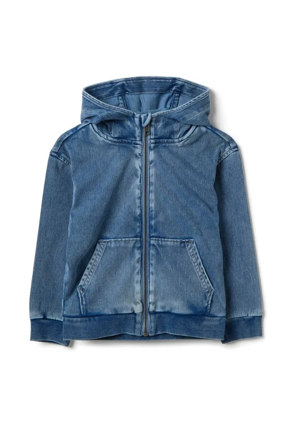 Худи, джинсовая куртка стандартного кроя Ovs, Denim Blue