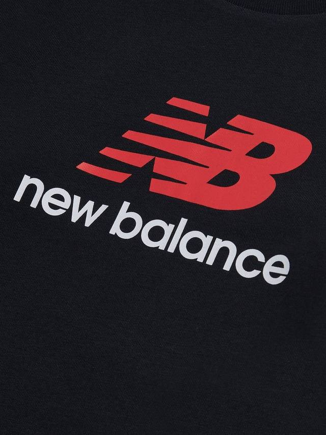 Детская футболка с логотипом с длинными рукавами New Balance, Nb Caviar — фото 3