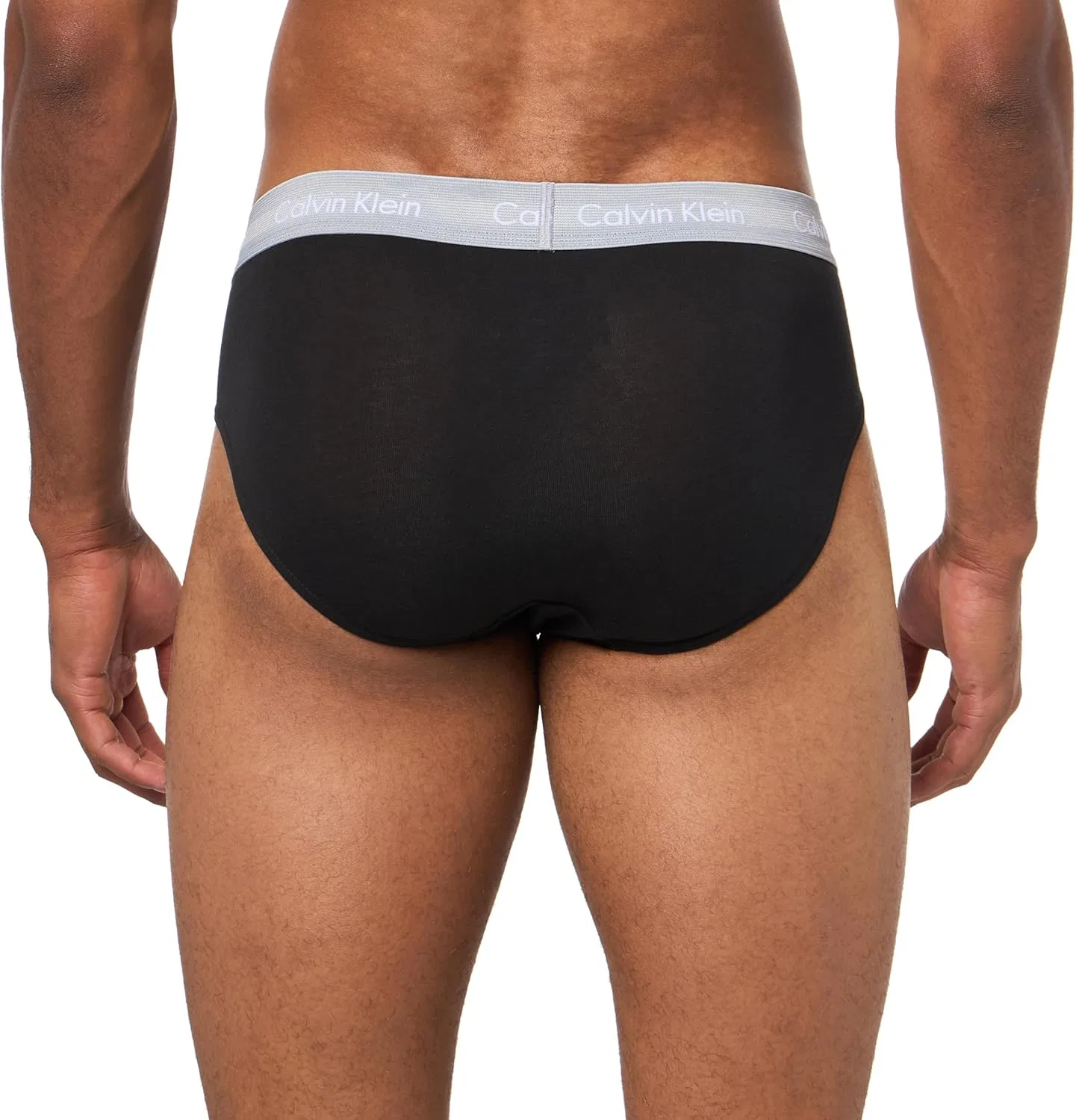 Брифы Calvin Klein, черный/синий/оранжевый/серый — фото 3