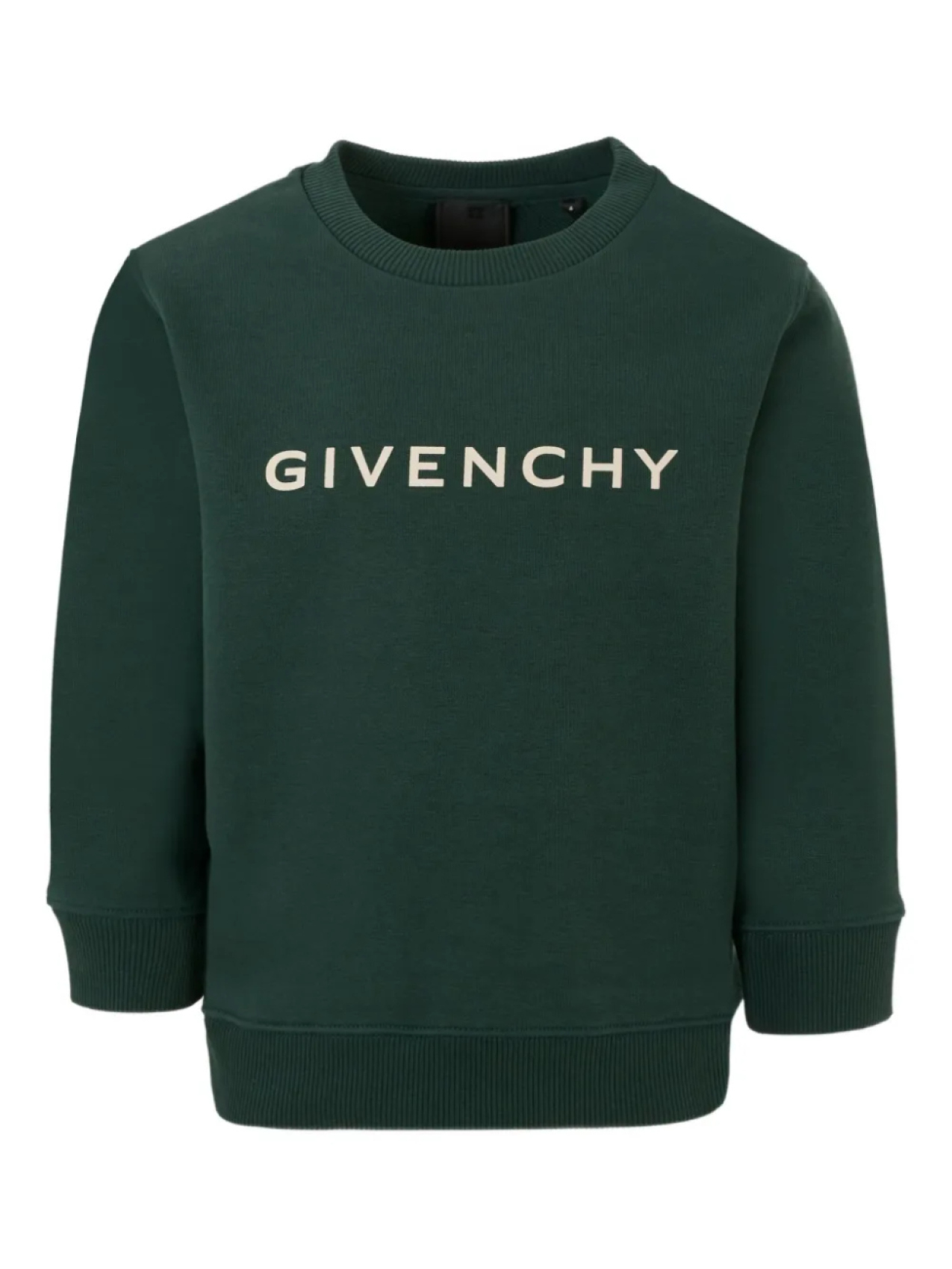 

Детская толстовка с круглым вырезом и логотипом Givenchy Givenchy Kids, зеленый