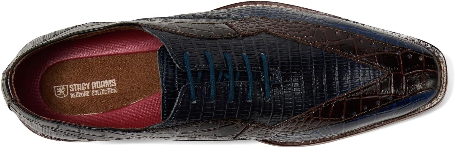 Оксфорды Stacy Adams Tallero Lace-Up, цвет Dark Blue Multi — фото 2