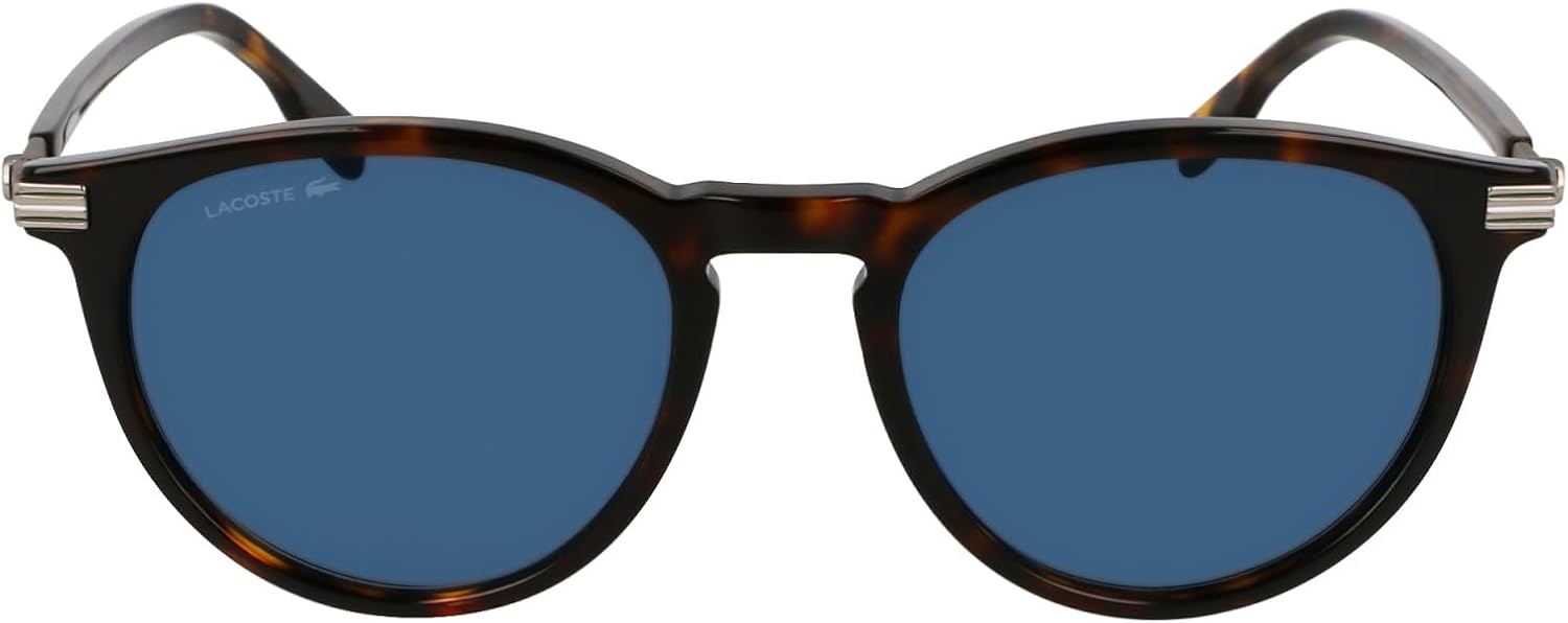 

Lacoste мужские L6034s круглые солнцезащитные очки, Havana