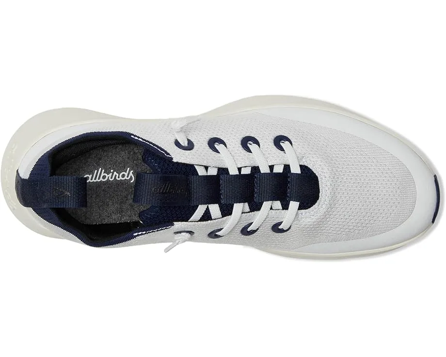 Кроссовки Allbirds Tree Runner Go - Utility, Blizzard, Deep Navy (Natural White) — фото 2