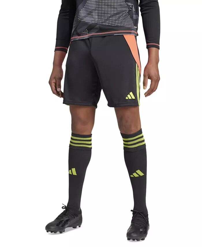 

Мужские шорты Tiro 24 с влагоотводящими шнурками, 8 дюймов adidas, черный