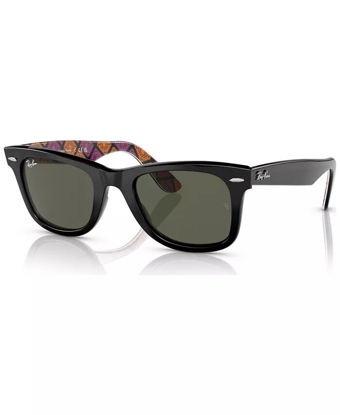 

Оригинальные солнцезащитные очки унисекс Wayfarer X Dia De Los Muertos Ray-Ban, черный