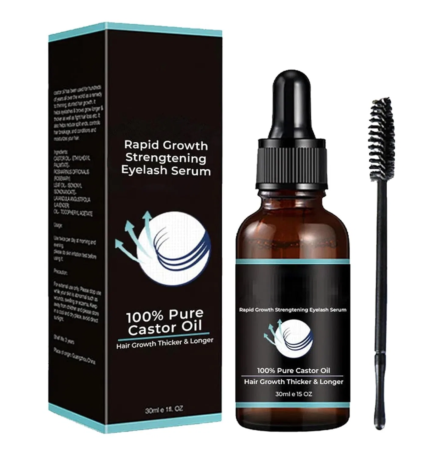 Сыворотка для ресниц «Lash-Elixir» для быстрого роста и укрепления (1 штука) Bamideo, 1Pcs