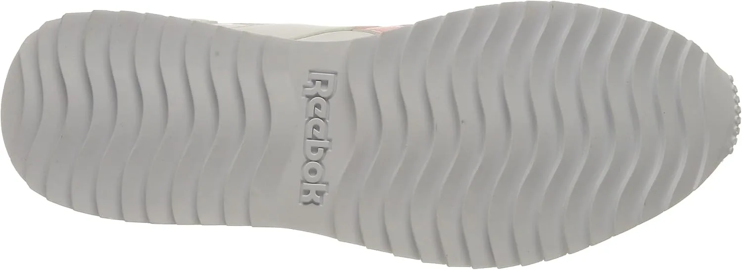 Кроссовки Reebok Unisex Glide Ripple Clip, белый/розовый — фото 4