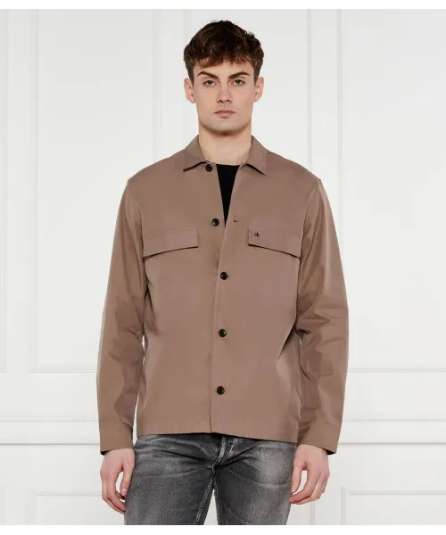 

Рубашка Regular fit Calvin Klein, бежевый