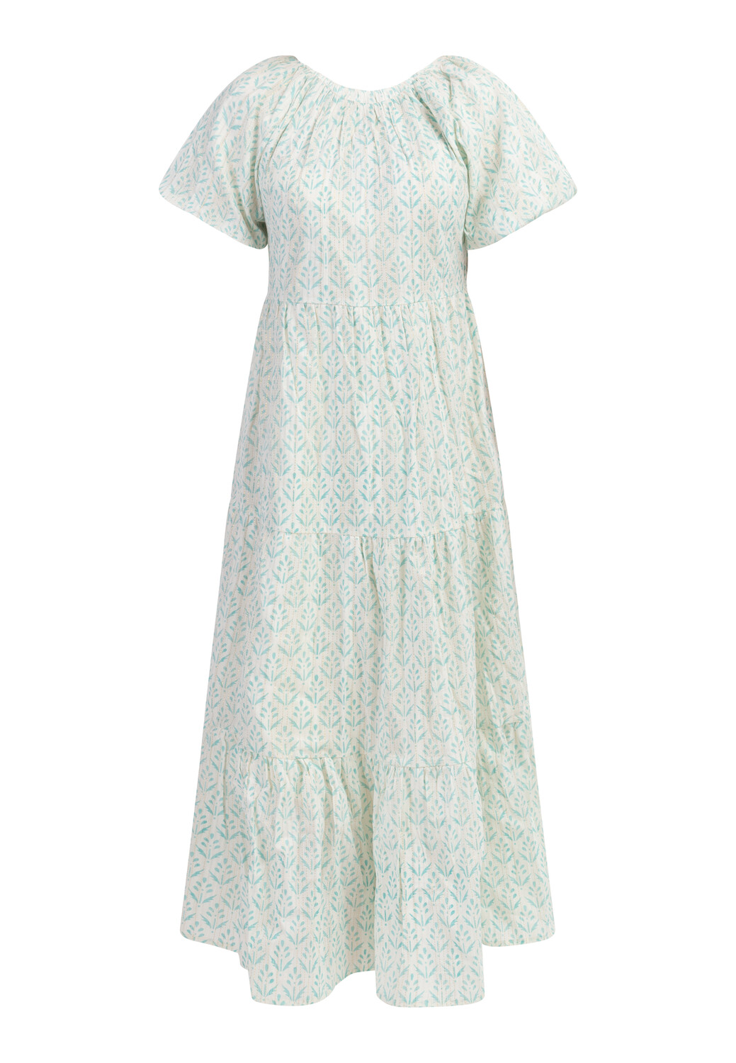 

Платье IZIA Kurzarm Maxi, бирюзовый