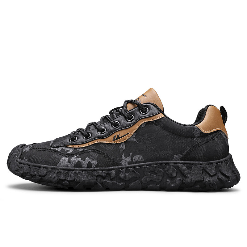 

Кроссовки WARRIOR Lifestyle Shoes Men Low-top Black/Brown, черный/коричневый