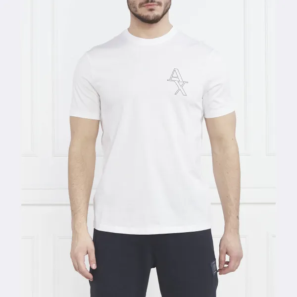 

Футболка стандартного кроя Armani Exchange, белый