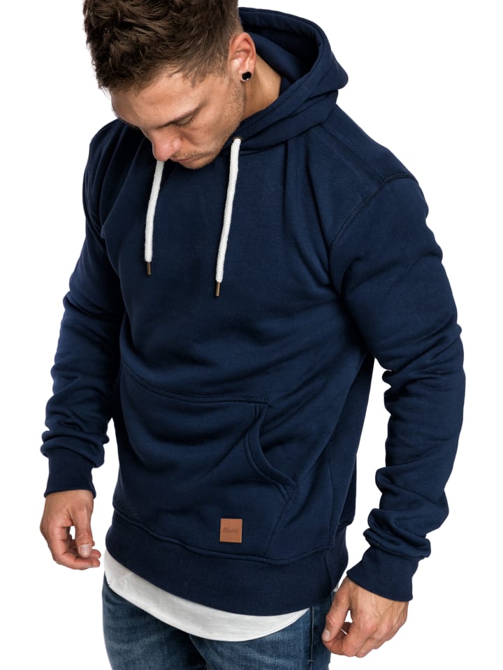 

Толстовка с капюшоном REPUBLIX, темно-синий