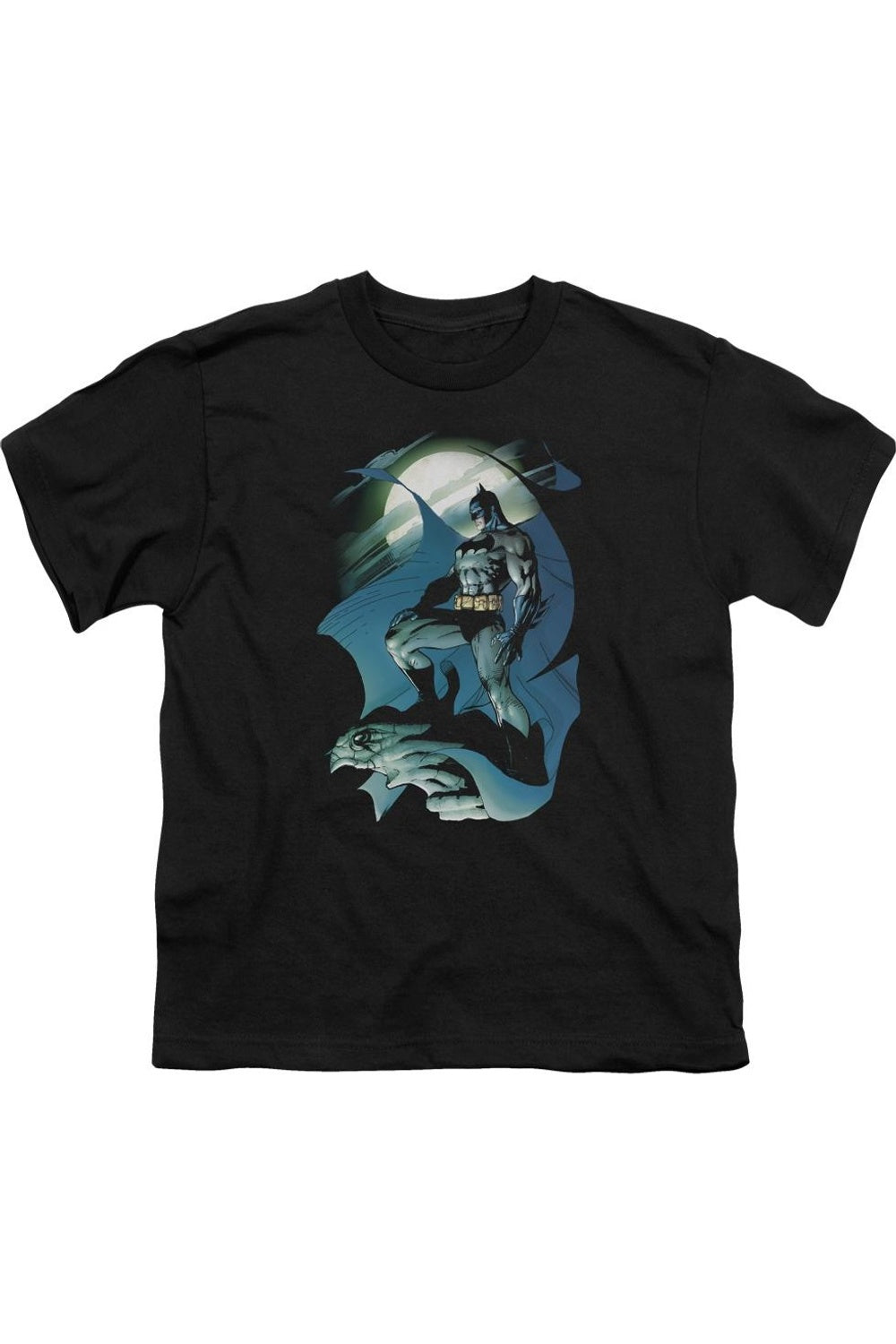 

Футболка детская Batman Glow Of The Moon с коротким рукавом Gildan, черный