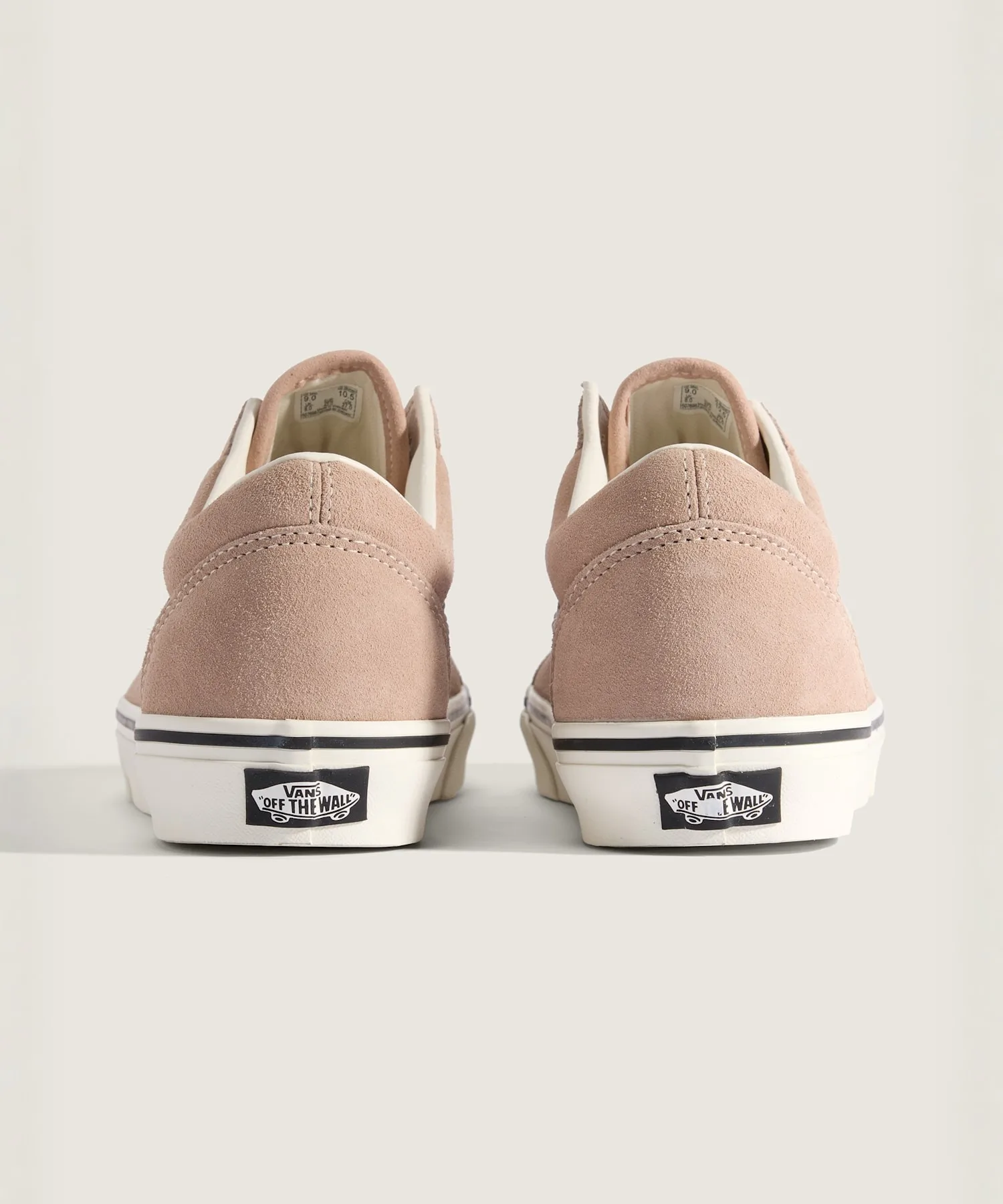 Кроссовки с жемчужной отделкой Old Skool VANS бежевые — фото 4