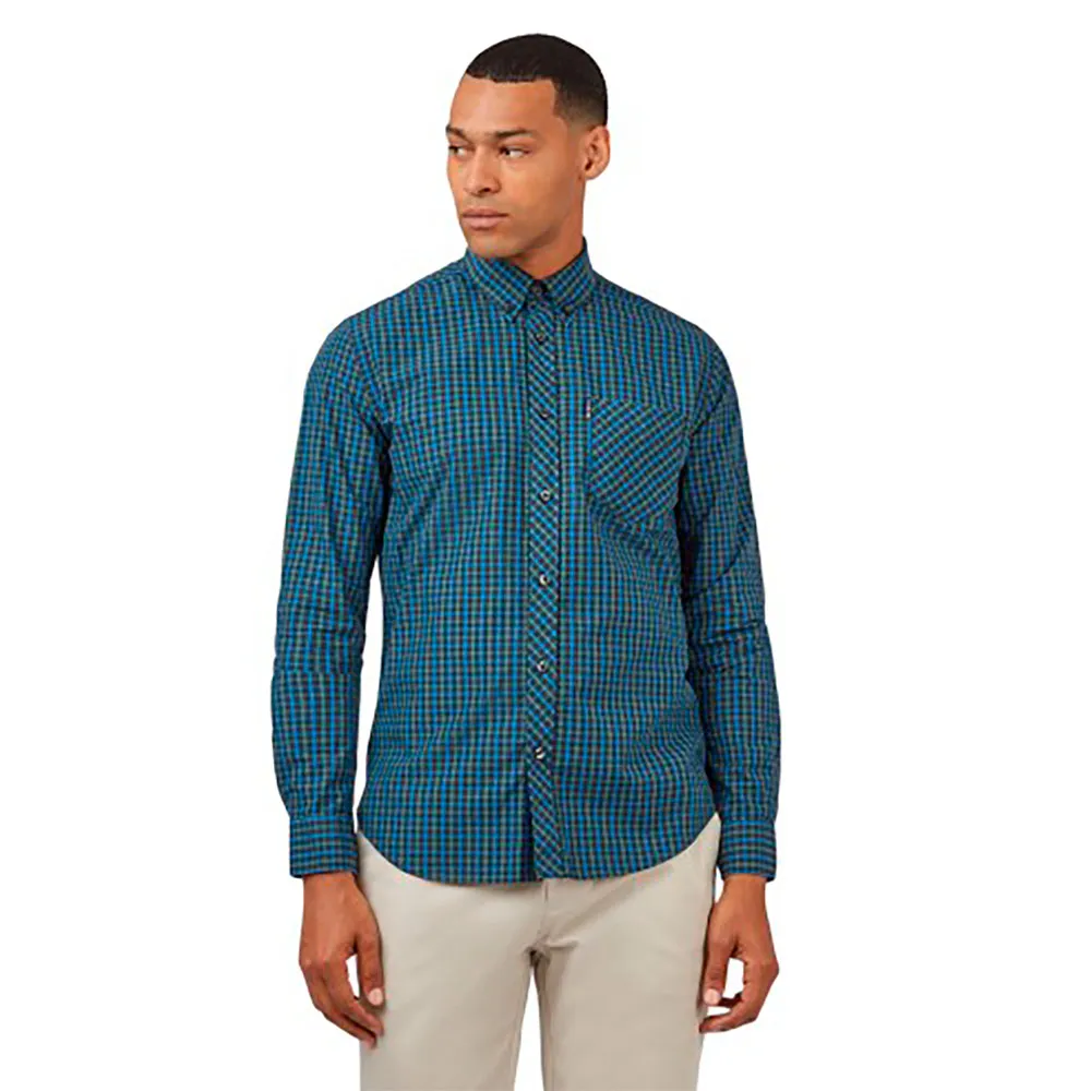 

Рубашка Ben Sherman Signature House Check, синий