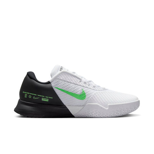 Кроссовки Court Air Zoom Vapor Pro 2 HC Nike, белый — фото 2