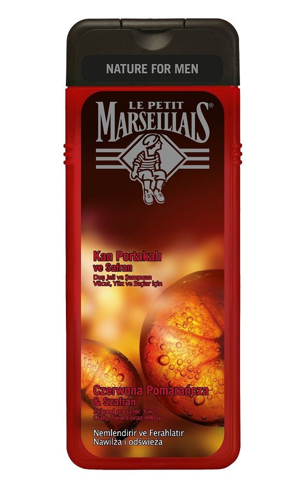 

Le Petit Marseillais Czerwona pomarańcza i Szafran гель для душа, 400 ml