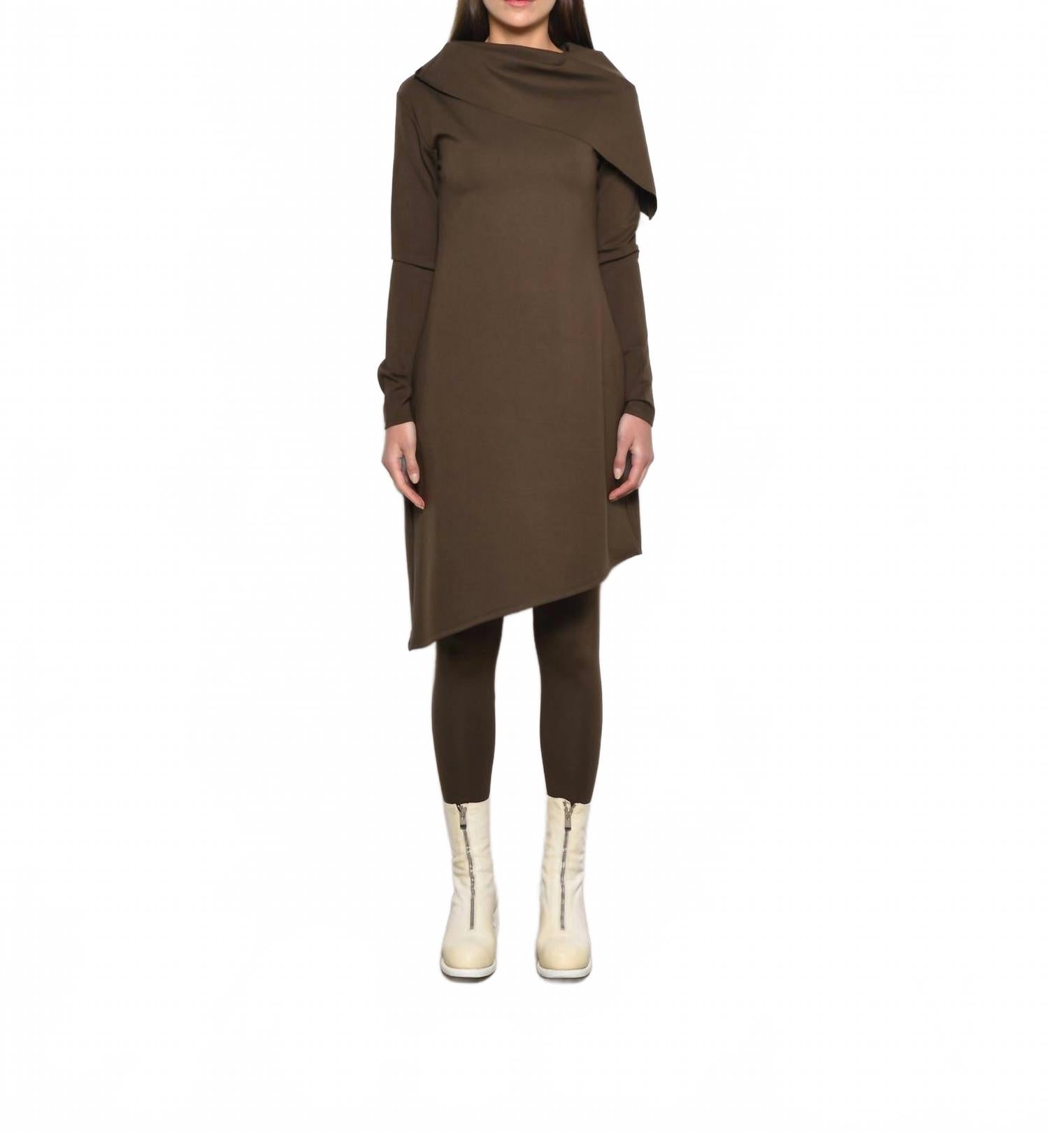 

Женское платье Amsterdam в оливковом цвете Simply Mila