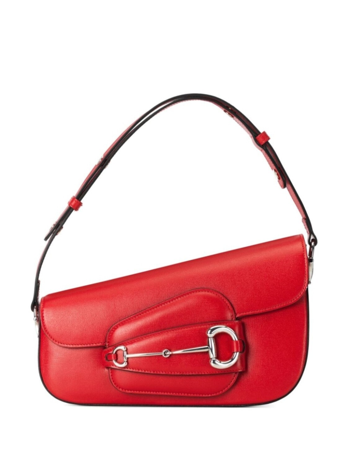 

Сумка Gucci Horsebit 1955 на плечо, красный