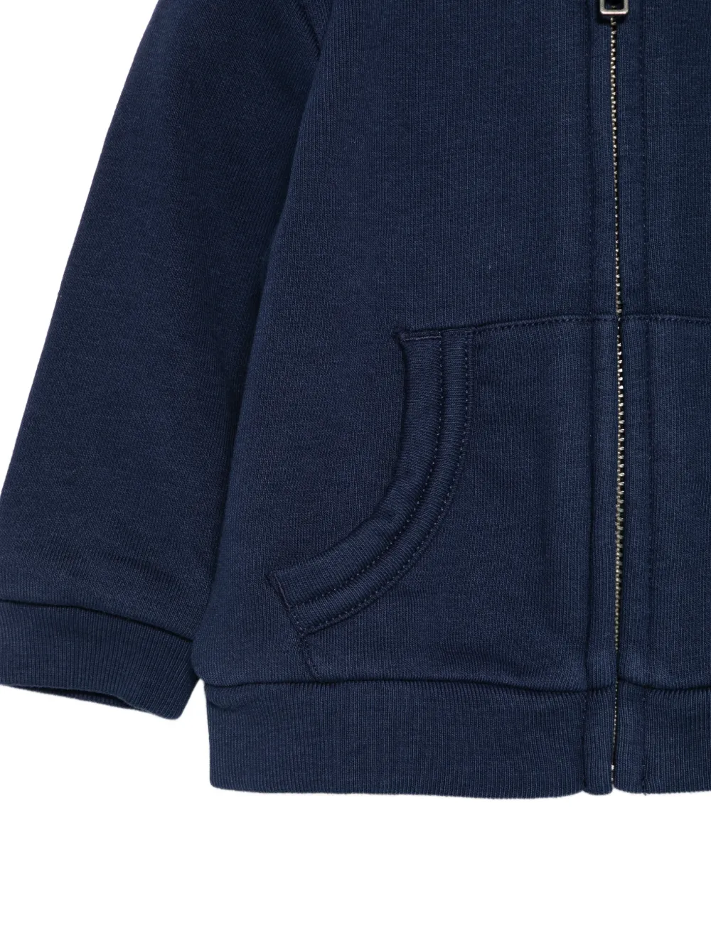Толстовка на молнии Polo Ralph Lauren Kids, синий — фото 3
