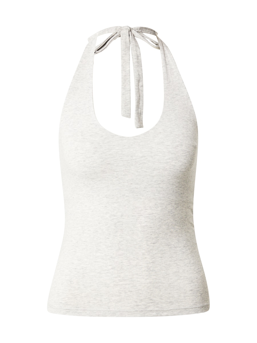 

Топ HOLLISTER, светло-серый