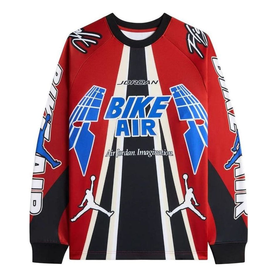 

Джерси Air Jordan x Nigel Sylvester Bike Air Jersey 'Cinnabar', красный