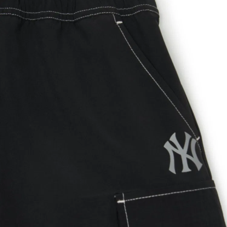 Шорты MLB KIDS New York Yankees черные — фото 4