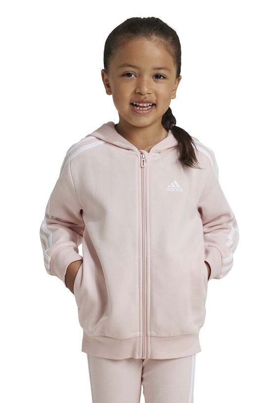 

Детская толстовка LK 3S FL FZ HD adidas, розовый
