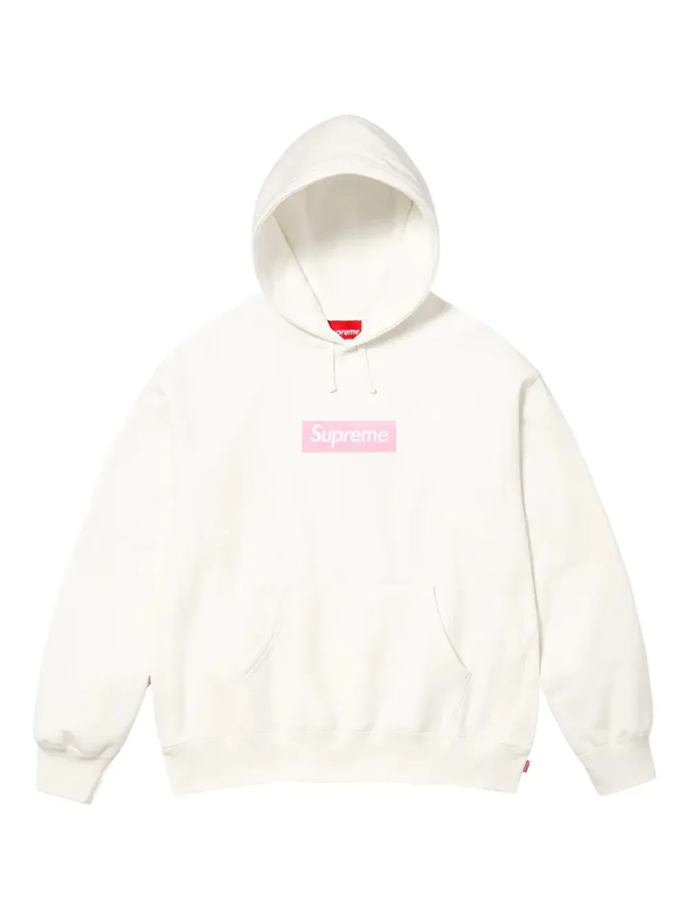 Худи с логотипом Box-logo Supreme, белый
