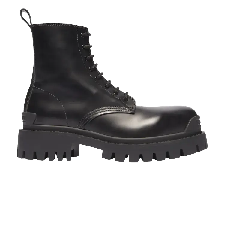 Ботинки Balenciaga Wmns Strike Lace-Up Boot, черный