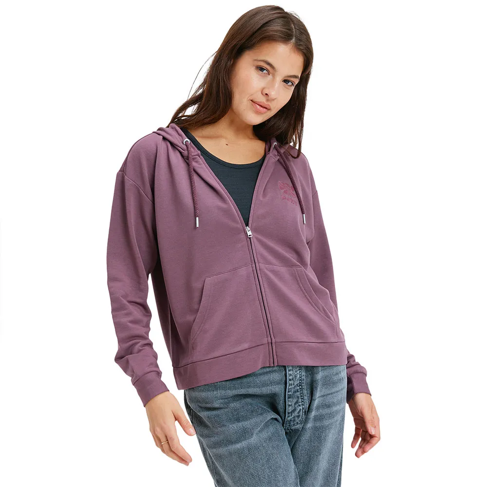 

Толстовка Roxy Surfing By Daylight full zip, фиолетовый