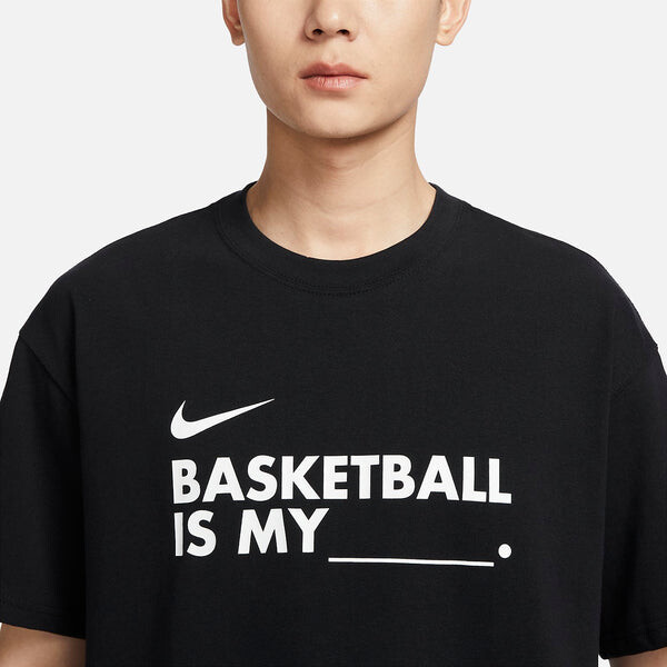 Футболка Nike Dri-FIT My Life Basketball T-Shirts 'Black', черный — фото 2