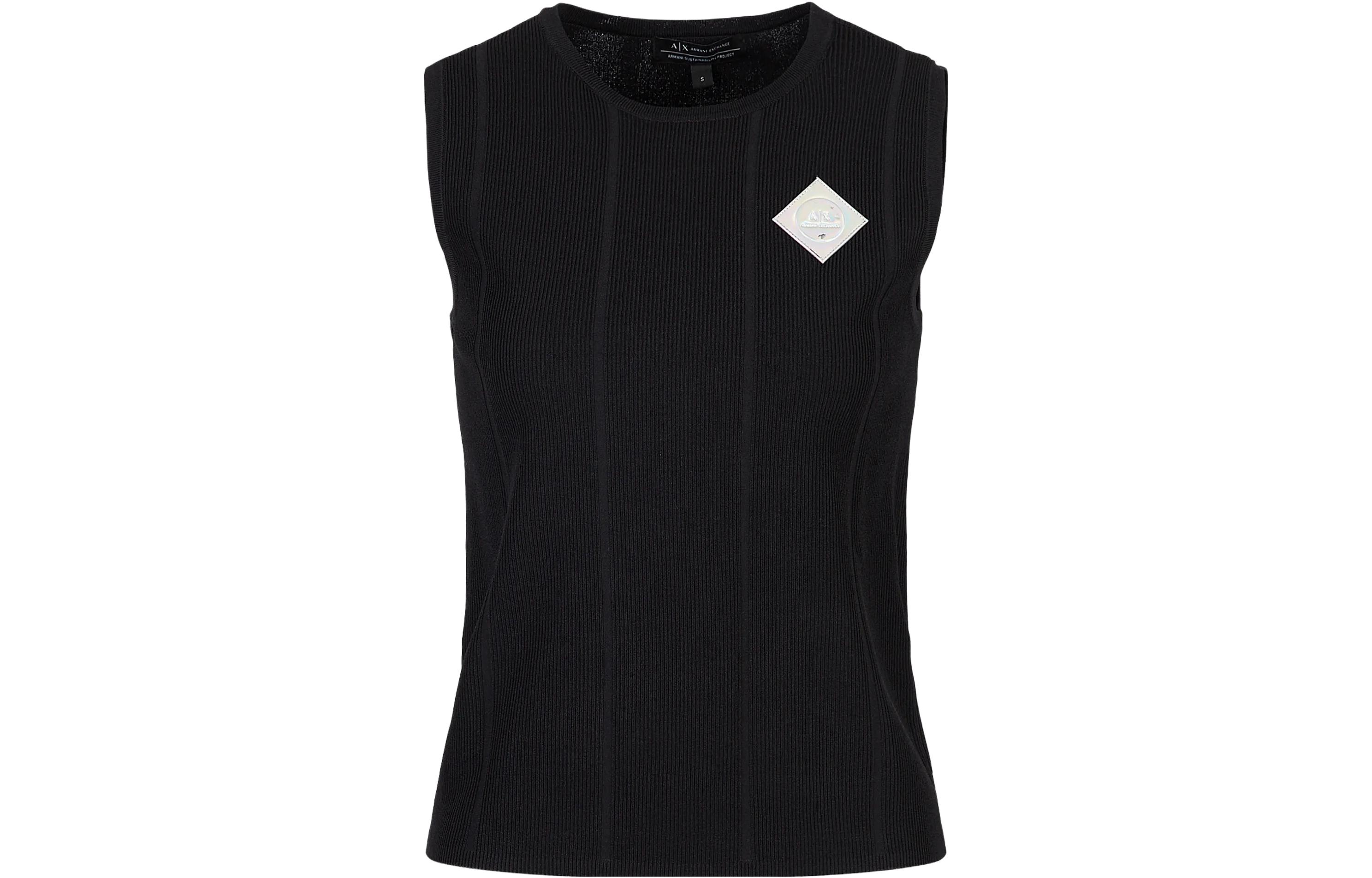 

Футболка женская черная EMPORIO ARMANI