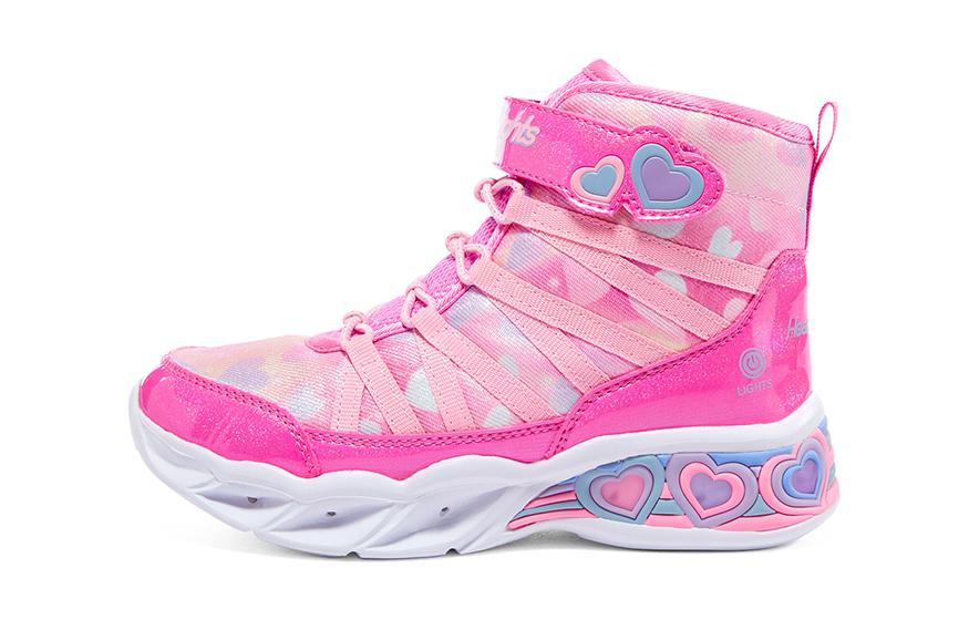 

Кроссовки Sweetheart Lights Kids Lifestyle GS Mid-top розовые Skechers