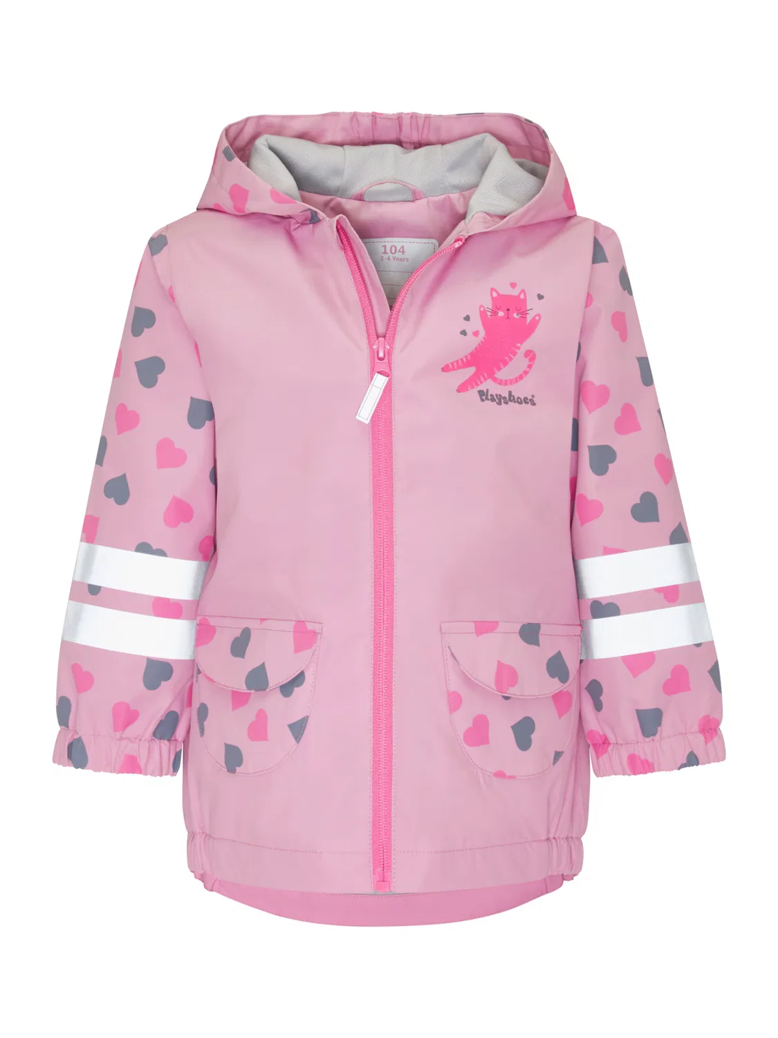 Спортивная куртка 'KATZE' Playshoes, Pink/Rose
